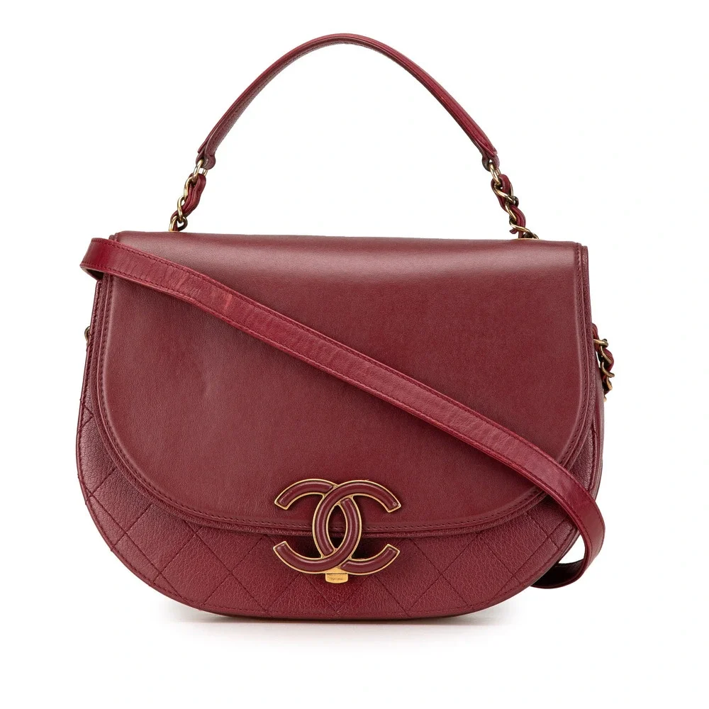 Pre-Loved Chanel Medium Calfskin Coco Curve Flap